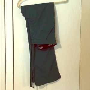 Green greys anatomy scrub pants.